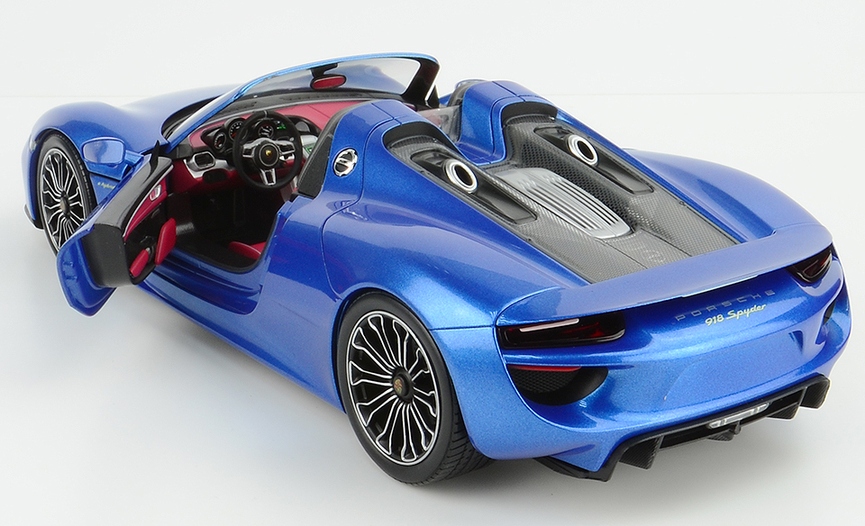 110062432 Porsche918 Sypder 2013 Blue Metallic 