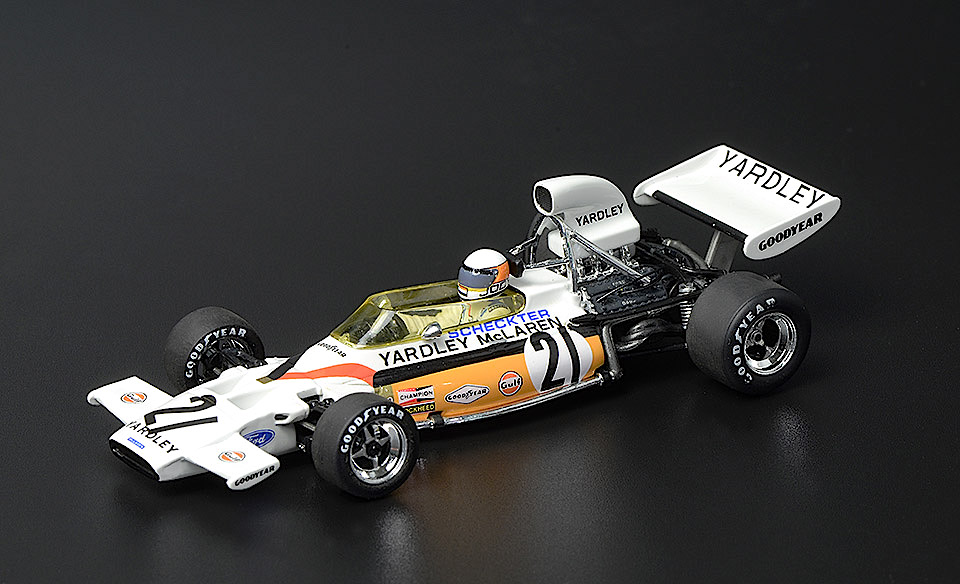 530720021 McLaren Ford M19 USA GP 1972 J.Scheckter 1:43
