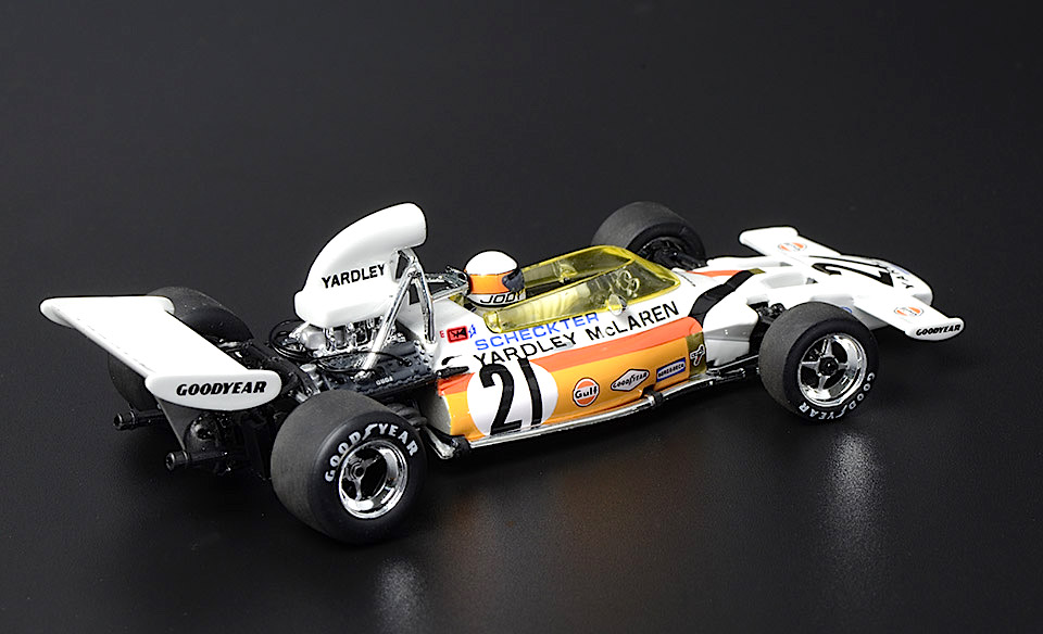 530720021 McLaren Ford M19 USA GP 1972 J.Scheckter 1:43