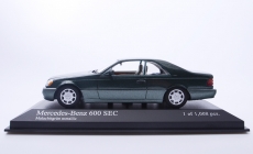 Mercedes-Benz 600 SEC 1992 Green metallic