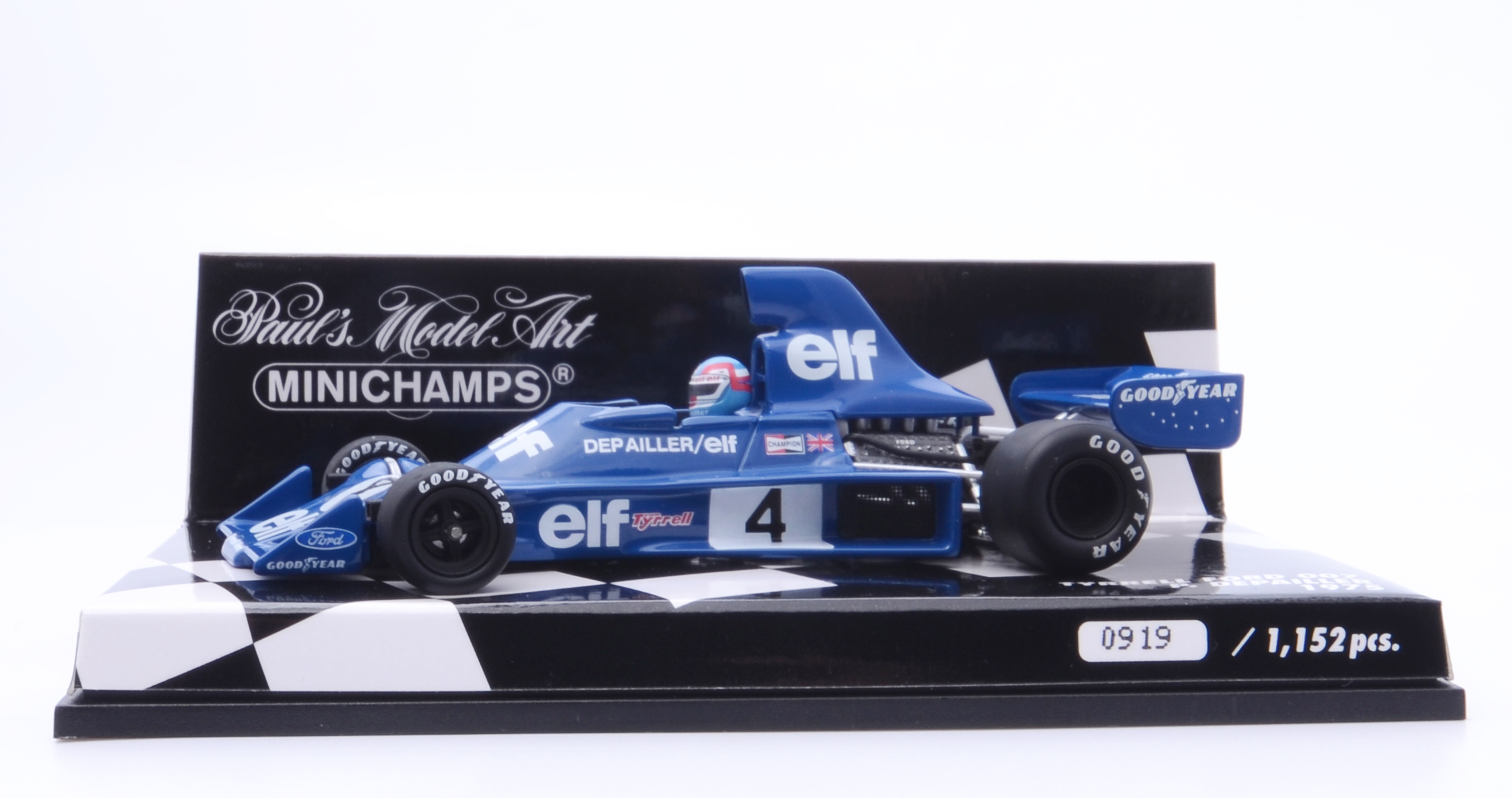 P.Depailler Tyrrell Ford 007 1975
