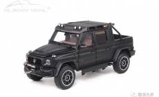 Brabus G 800 Adventure XLP - 2020 - Designo Night Black Magno 1/18 中文：博速 800 探险版 XLP 2020款 亚光黑 1/18 颜色：亚黑色车身，棕色内饰，配碳纤维装饰 比例：1/18 主要特征：博速探险版套件，仿可动绞盘，可动踏板，越野轮毂，越野轮胎，仿真悬挂结构