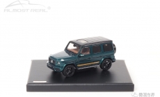 Mercedes-AMG G 63 - 2021 - Racing Green Edition 1/43 中文：梅赛德斯-AMG G 63 2021年 金属绿色 1/43 颜色：绿色车身，金色车身拉花，棕色内饰 比例：1/43 主要特征：AMG升级外观，黑色运动轮毂，前轮转向