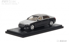 Mercedes-Maybach S-Class - 2021 - Obsidian Black/Diamond White 1/64